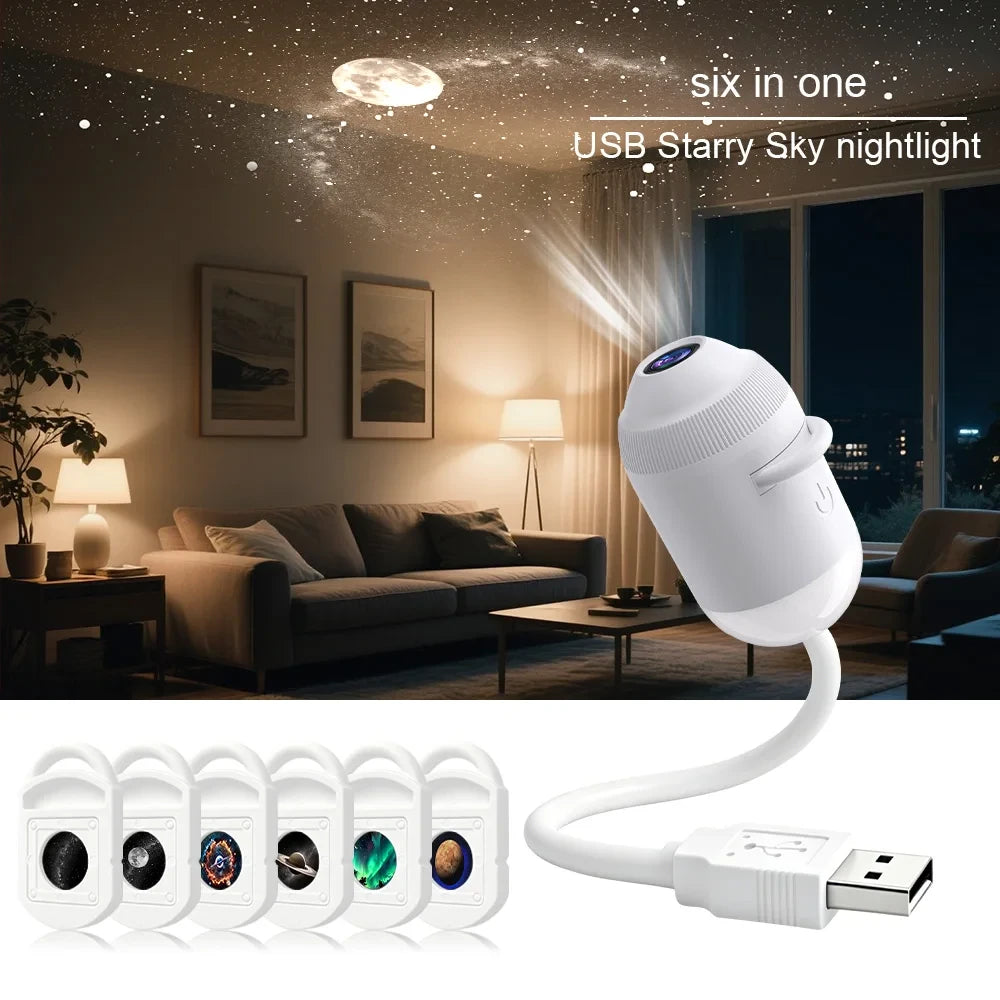 Galaxy Star Projector Night Light