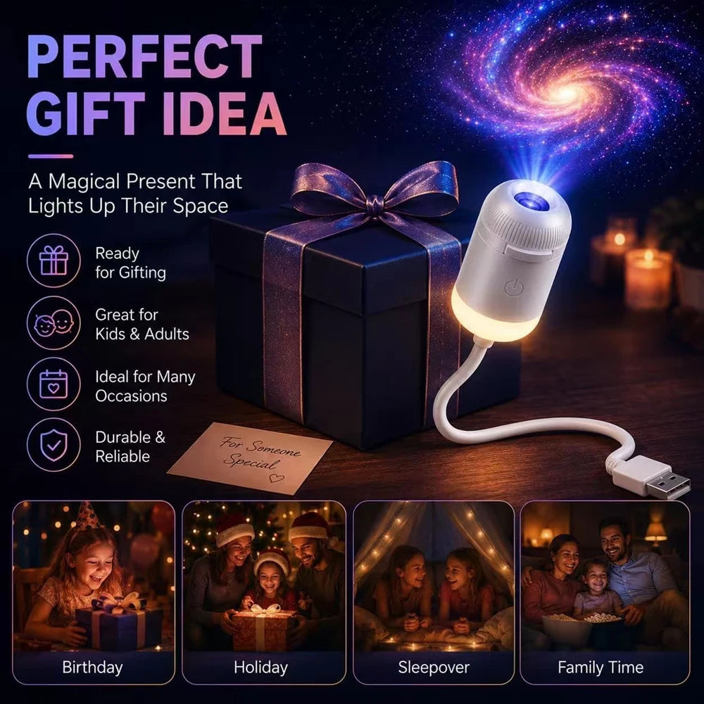 Galaxy Star Projector Night Light