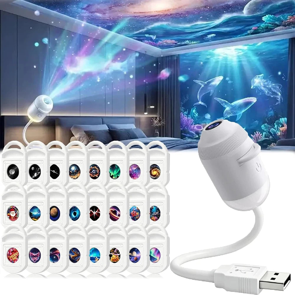 Galaxy Star Projector Night Light