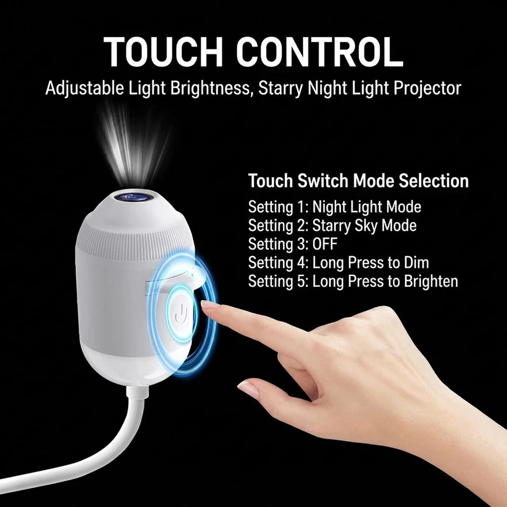 Galaxy Star Projector Night Light